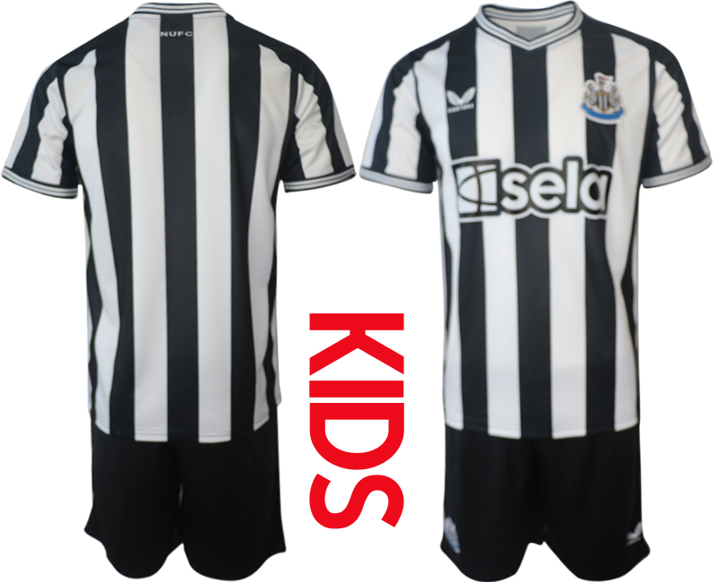 Youth 2023-2024 Club Newcastle United home soccer jersey->other club jersey->Soccer Club Jersey
